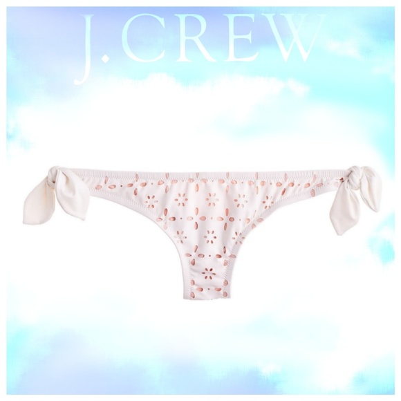 J.CREW Side Tie Bikini Bottoms (Medium) - Picture 3 of 3